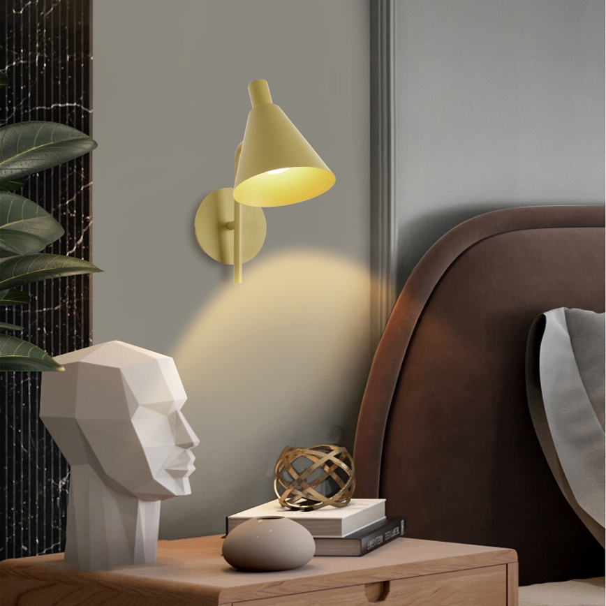 Brilagi - LED væglampe LUCERA LED/3W/230V gul
