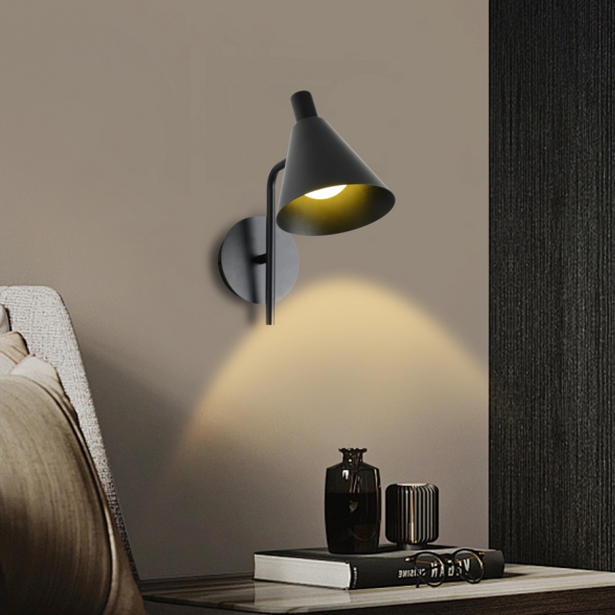 Brilagi - LED væglampe LUCERA LED/3W/230V sort