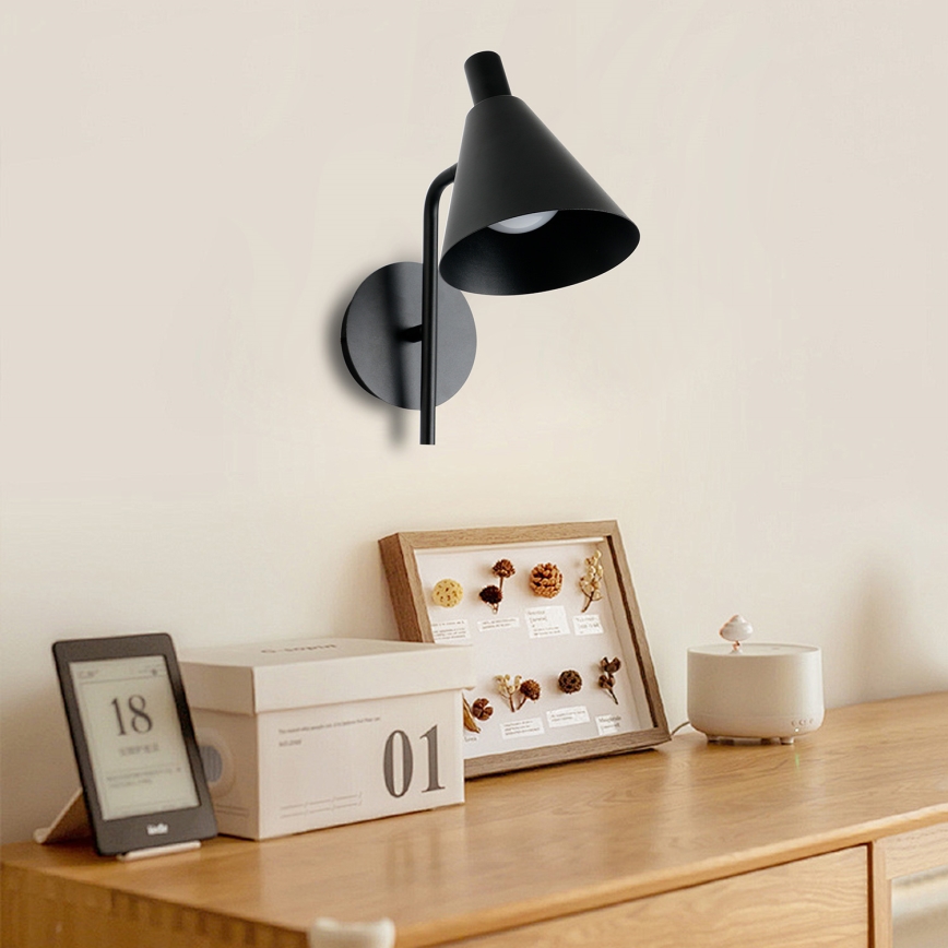 Brilagi - LED væglampe LUCERA LED/3W/230V sort