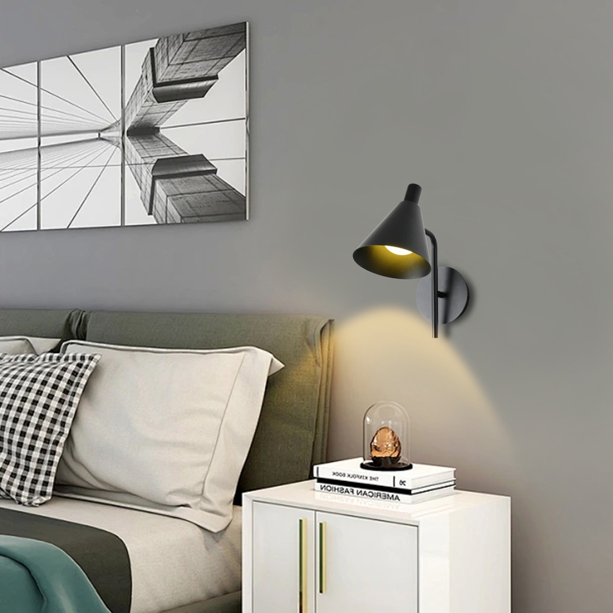 Brilagi - LED væglampe LUCERA LED/3W/230V sort