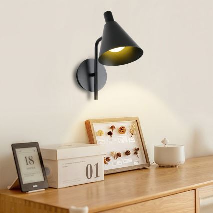 Brilagi - LED væglampe LUCERA LED/3W/230V sort