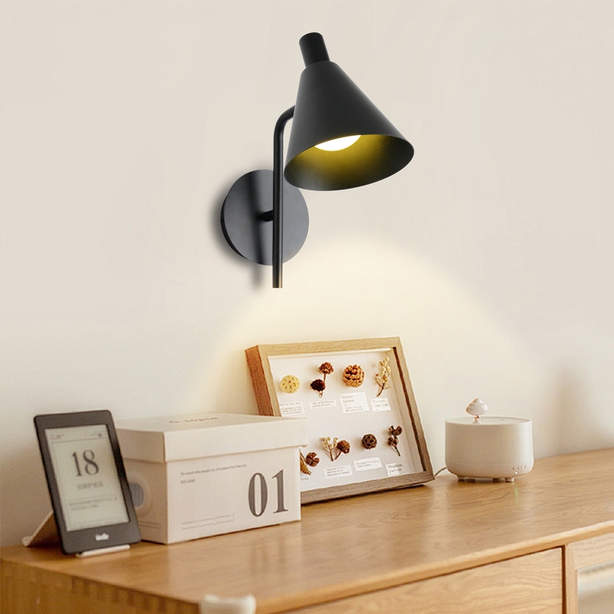 Brilagi - LED væglampe LUCERA LED/3W/230V sort