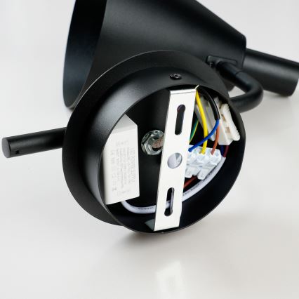 Brilagi - LED væglampe LUCERA LED/3W/230V sort