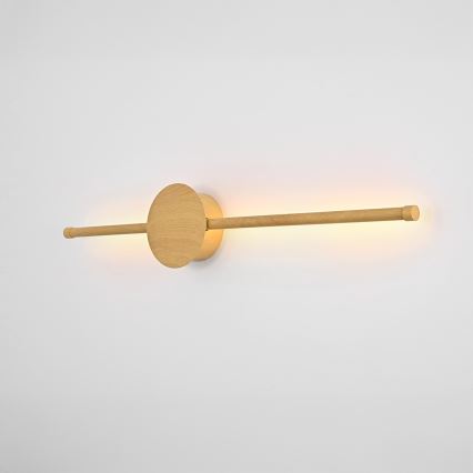 Brilagi - LED væglampe LUGO DUE LED/9W/230V egetræsdekor