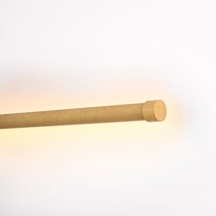 Brilagi - LED væglampe LUGO DUE LED/9W/230V egetræsdekor