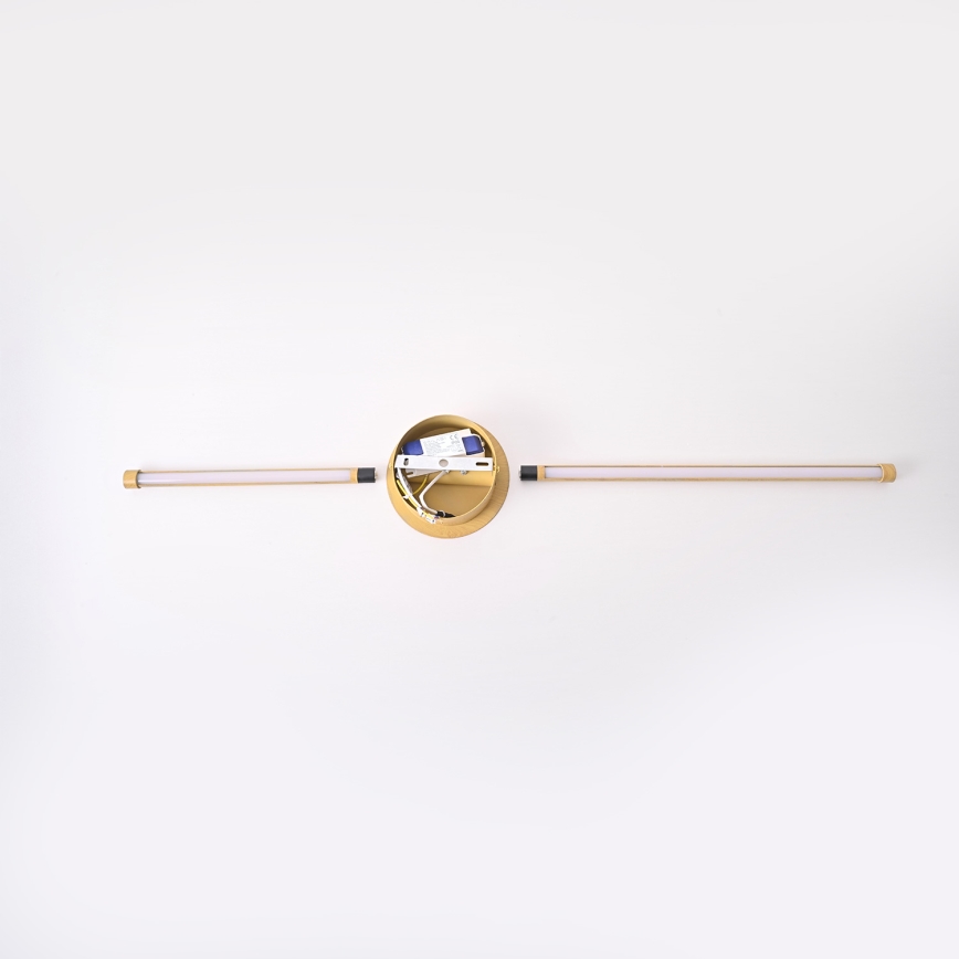 Brilagi - LED væglampe LUGO DUE LED/9W/230V egetræsdekor
