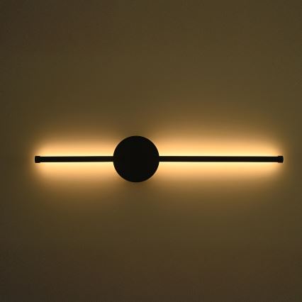 Brilagi - LED væglampe LUGO DUE LED/9W/230V sort