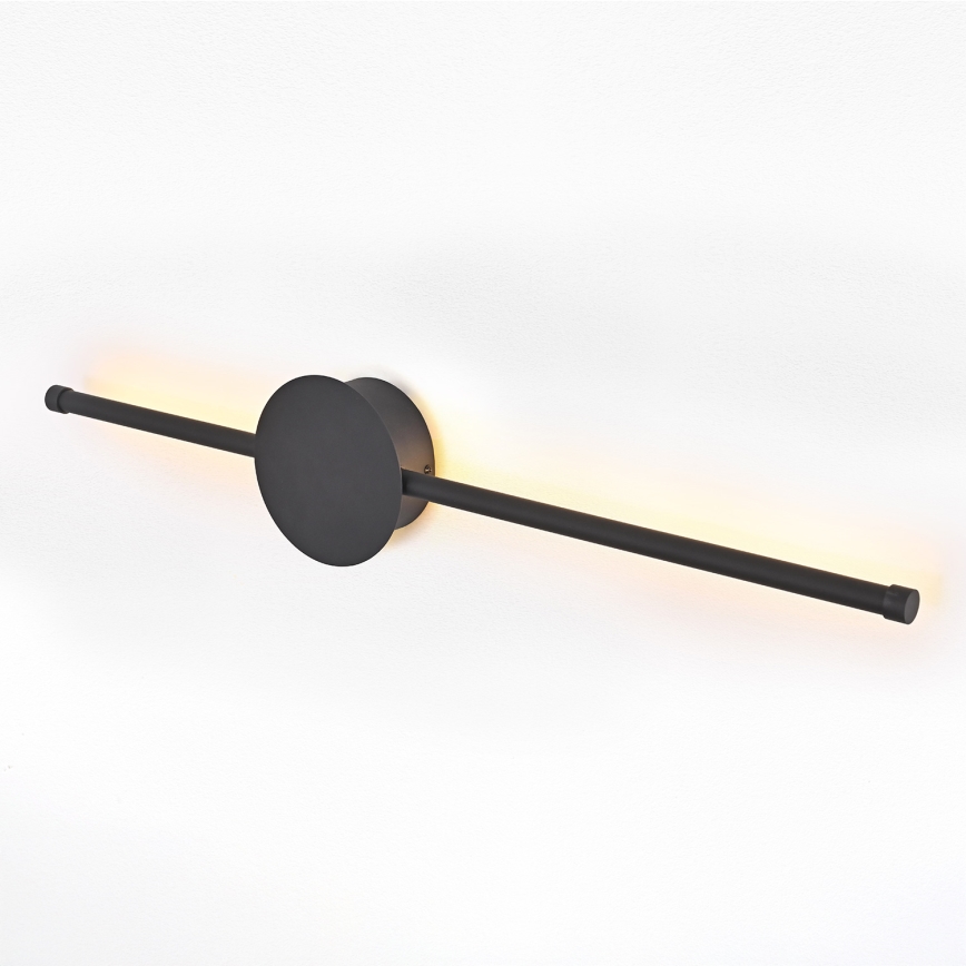 Brilagi - LED væglampe LUGO DUE LED/9W/230V sort