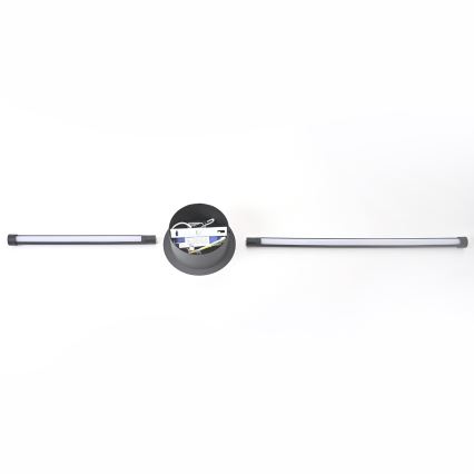 Brilagi - LED væglampe LUGO DUE LED/9W/230V sort
