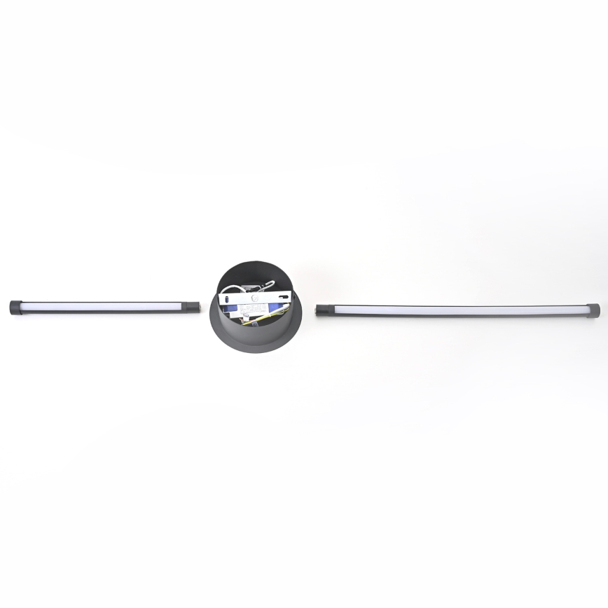 Brilagi - LED væglampe LUGO DUE LED/9W/230V sort