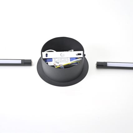 Brilagi - LED væglampe LUGO DUE LED/9W/230V sort