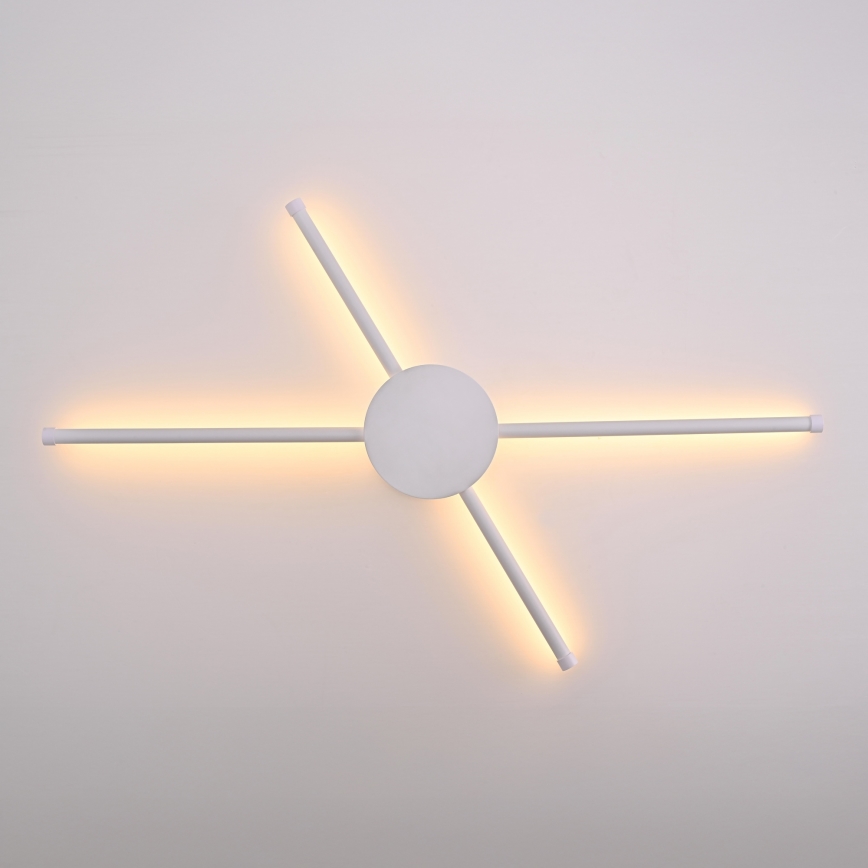 Brilagi - LED væglampe LUGO QUATTRO LED/16W/230V hvid
