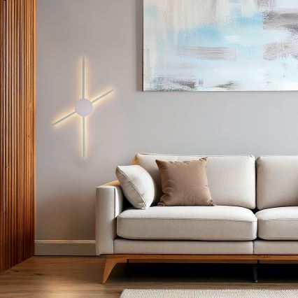 Brilagi - LED væglampe LUGO QUATTRO LED/16W/230V hvid