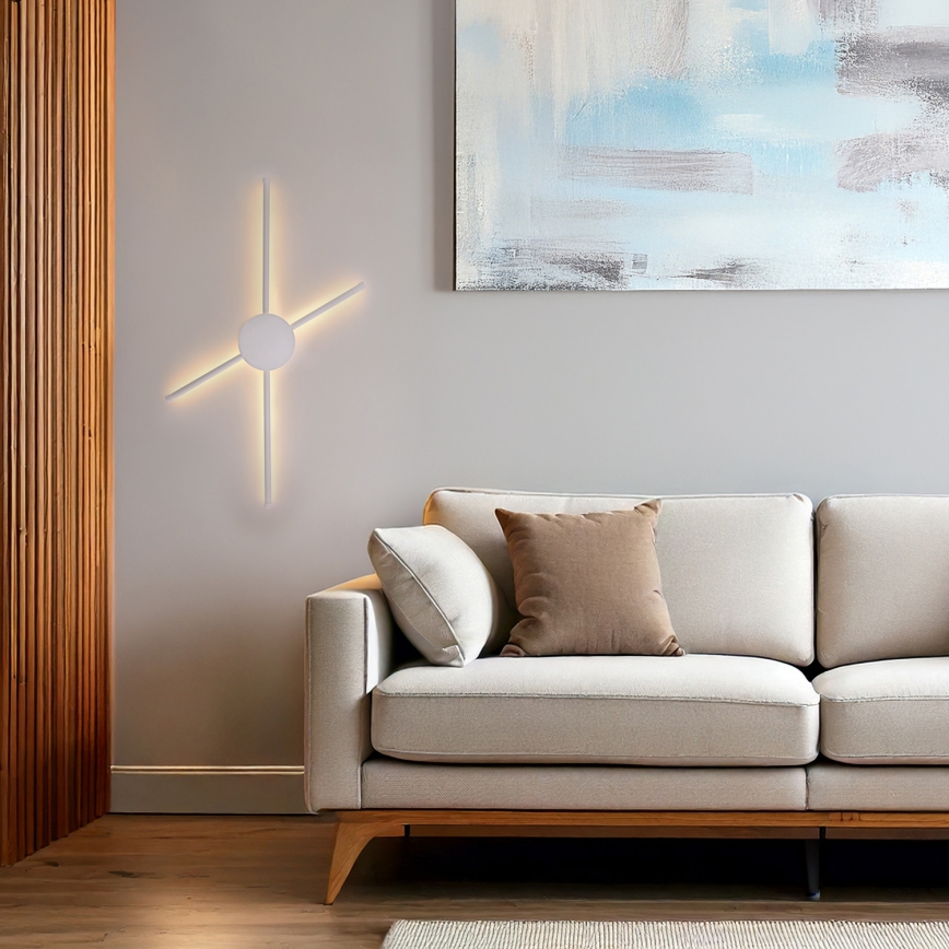 Brilagi - LED væglampe LUGO QUATTRO LED/16W/230V hvid