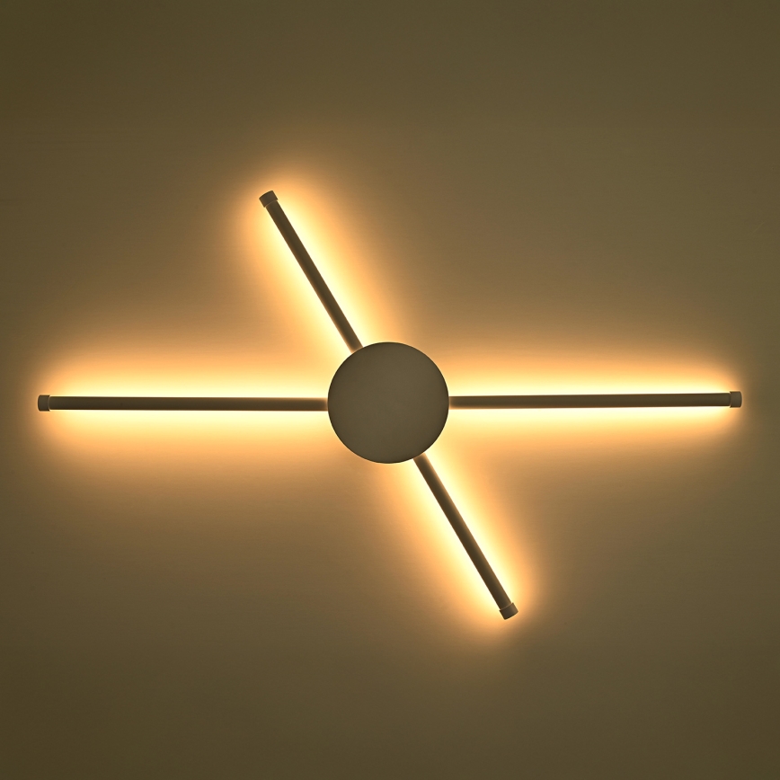Brilagi - LED væglampe LUGO QUATTRO LED/16W/230V hvid