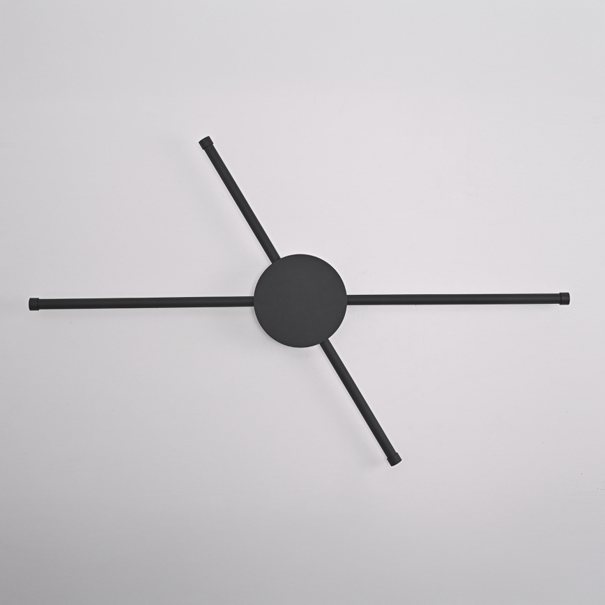 Brilagi - LED væglampe LUGO QUATTRO LED/16W/230V sort