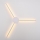 Brilagi - LED væglampe LUGO TRE LED/14W/230V hvid