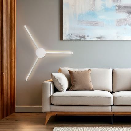 Brilagi - LED væglampe LUGO TRE LED/14W/230V hvid