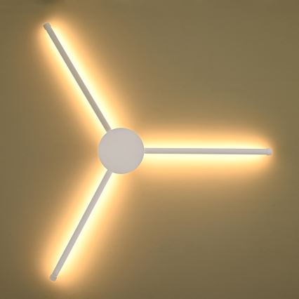 Brilagi - LED væglampe LUGO TRE LED/14W/230V hvid