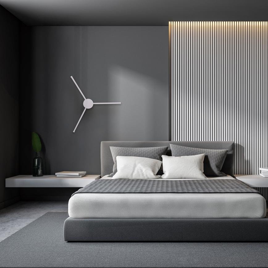 Brilagi - LED væglampe LUGO TRE LED/14W/230V hvid