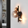 Brilagi - LED væglampe MILLA 3xG9/3W/230V brun/røget brun