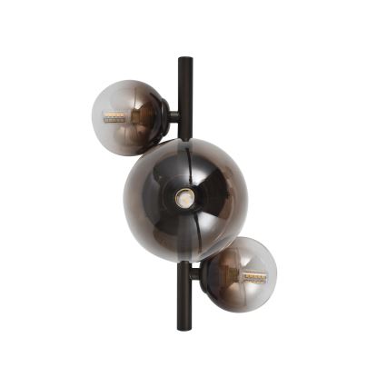 Brilagi - LED væglampe MILLA 3xG9/3W/230V brun/røget brun