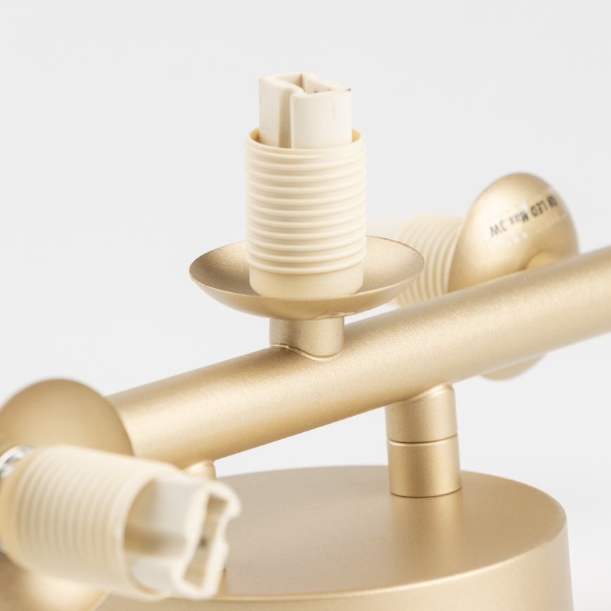 Brilagi - LED væglampe MILLA 3xG9/3W/230V guldfarvet