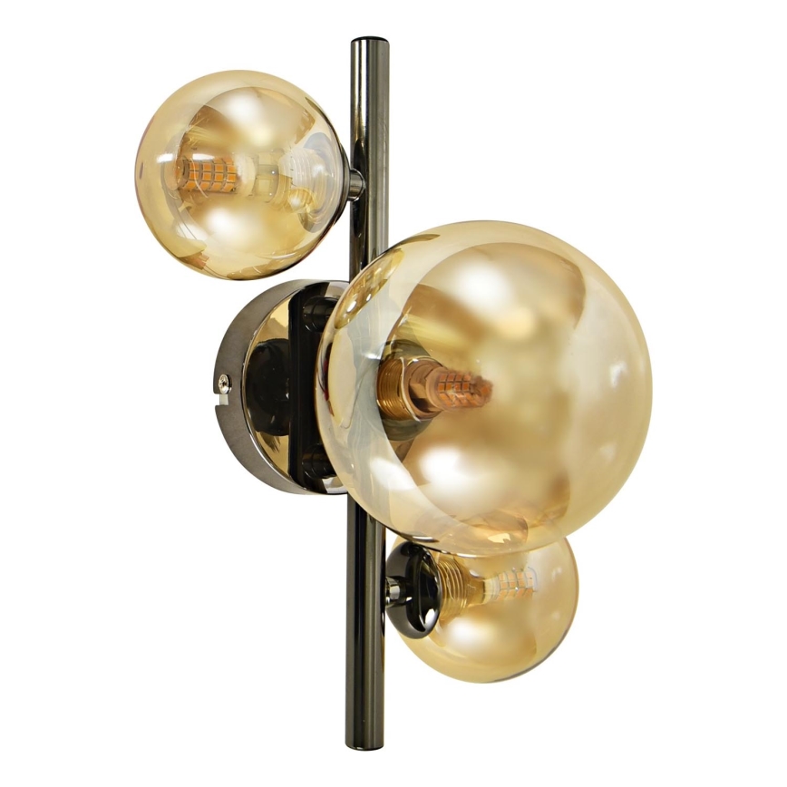 Brilagi - LED væglampe MILLA 3xG9/3W/230V skinnende krom/guldfarvet