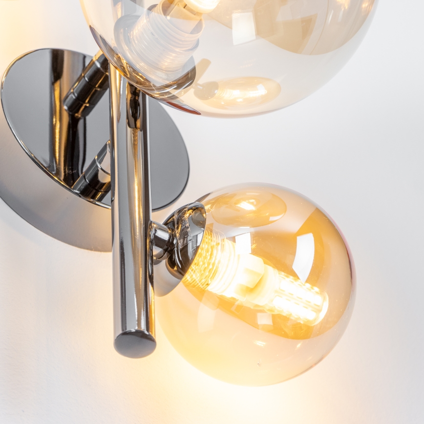 Brilagi - LED væglampe MILLA 3xG9/3W/230V skinnende krom/guldfarvet