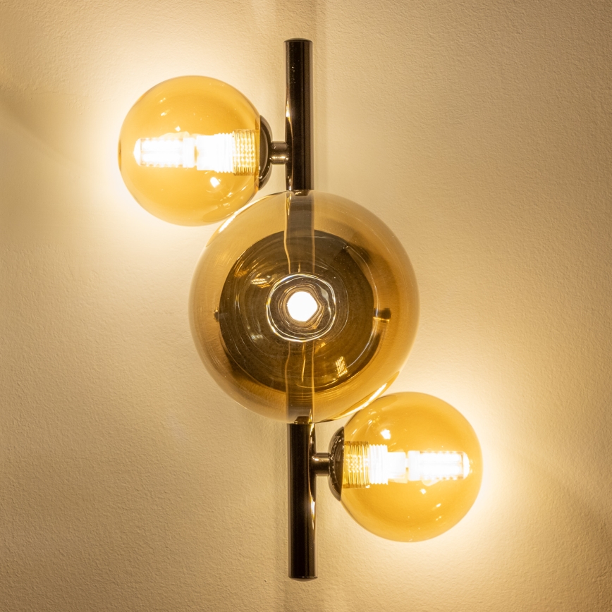 Brilagi - LED væglampe MILLA 3xG9/3W/230V skinnende krom/guldfarvet