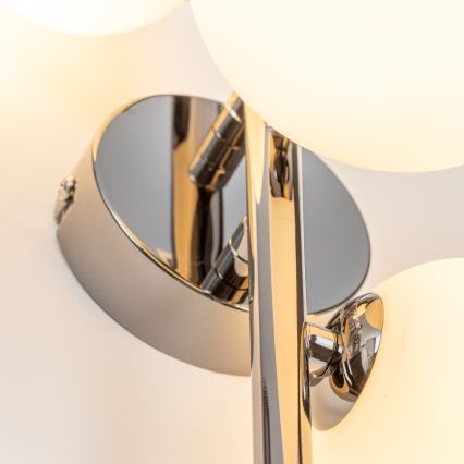 Brilagi - LED væglampe MILLA 3xG9/3W/230V skinnende krom/hvid