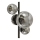 Brilagi - LED væglampe MILLA 3xG9/3W/230V skinnende krom/røget