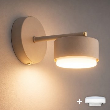 Brilagi - LED væglampe MONO 1xGX53/30W/230V beige