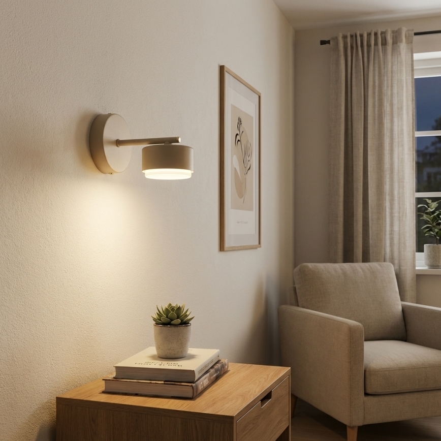 Brilagi - LED væglampe MONO 1xGX53/30W/230V beige
