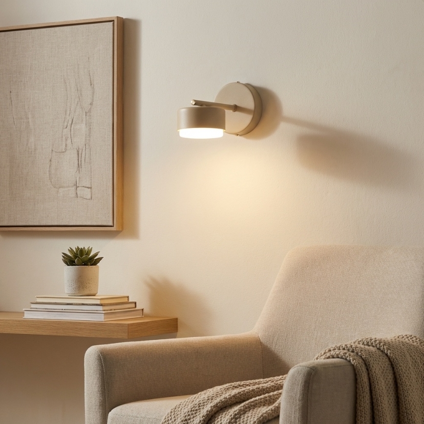 Brilagi - LED væglampe MONO 1xGX53/30W/230V beige