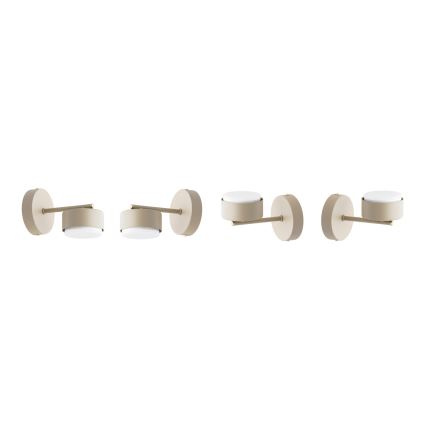 Brilagi - LED væglampe MONO 1xGX53/30W/230V beige