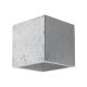 Brilagi -  LED vægspot MURO 1xG9/3,5W/230V beton