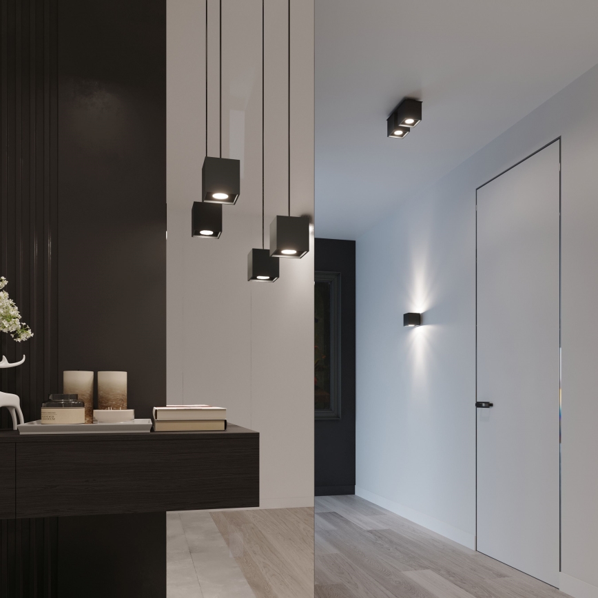 Brilagi -  LED vægspot MURO 1xG9/4W/230V sort