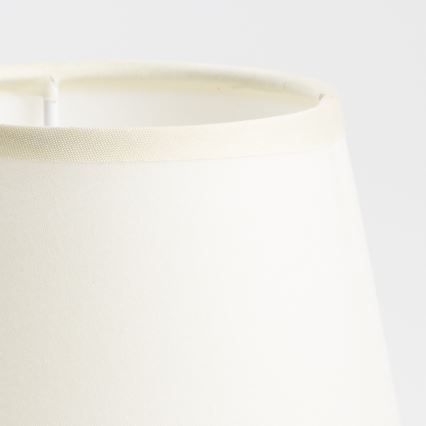 Brilagi - LED Fleksibel væglampe NUBILA 1xE27/25W/230V + LED/3W sort/cremefarvet