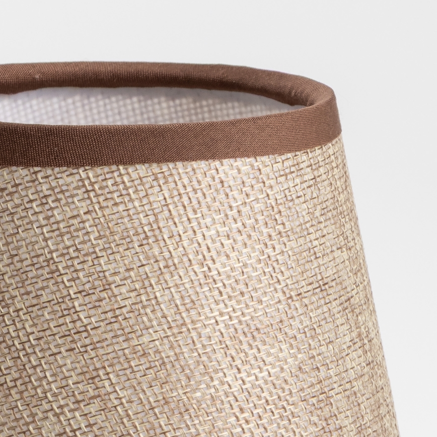 Brilagi - LED Fleksibel væglampe NUBILA WOOD 1xE27/25W/230V + LED/3W eg/brun