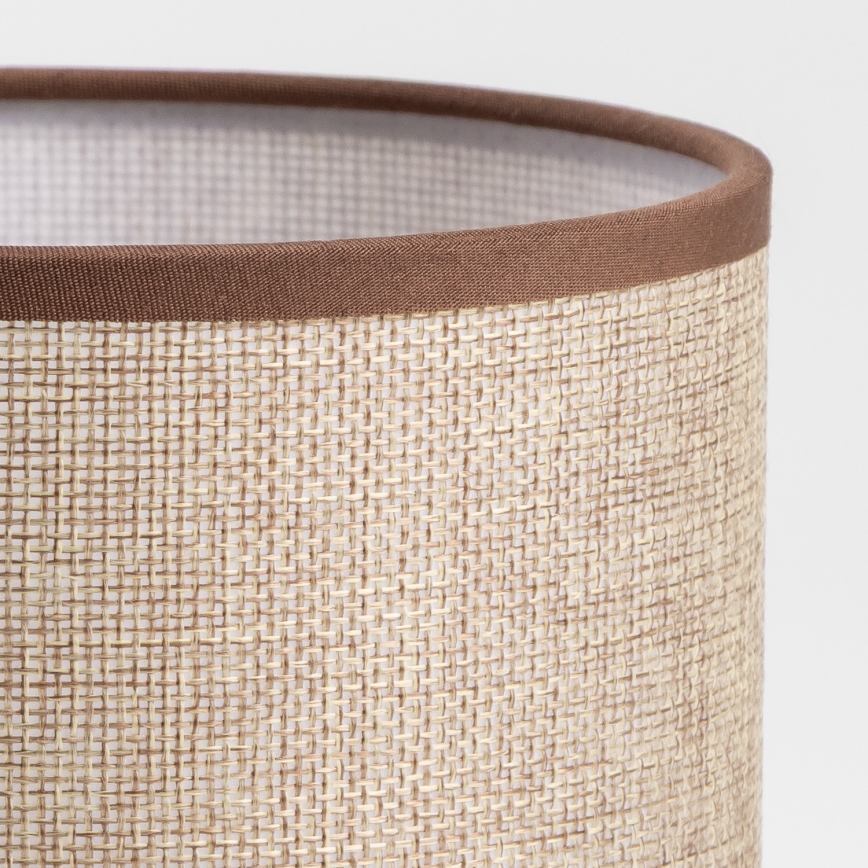 Brilagi - LED Fleksibel væglampe NUBILA WOOD 1xE27/25W/230V + LED/3W eg/brun