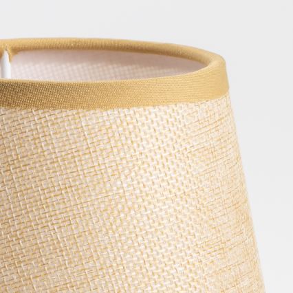 Brilagi - LED Fleksibel væglampe NUBILA WOOD 1xE27/25W/230V + LED/3W eg/lysebrun