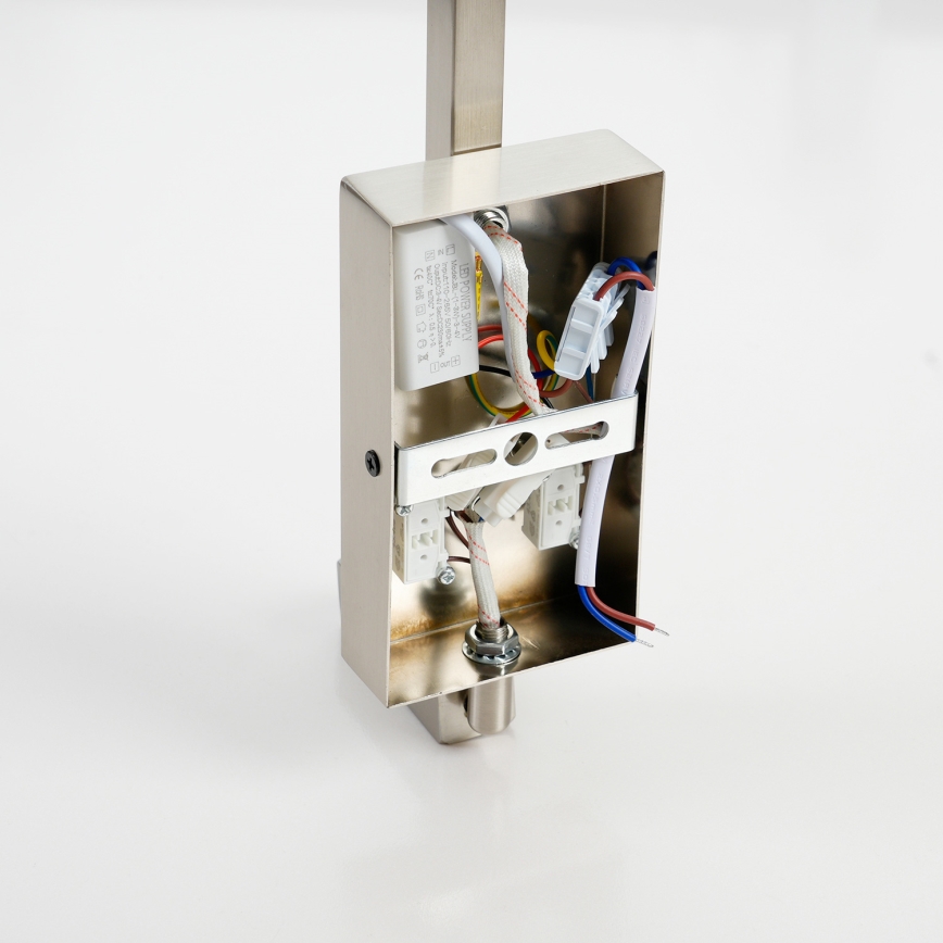 Brilagi - LED væglampe RAYA 1xE14/40W/230V + LED/3W hvid/mat krom
