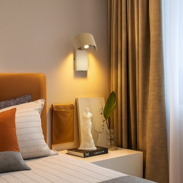 Brilagi - LED-væglampe VASTO LED/3W/230V beige