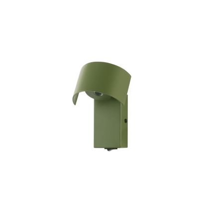 Brilagi - LED væglampe VASTO LED/3W/230V grøn