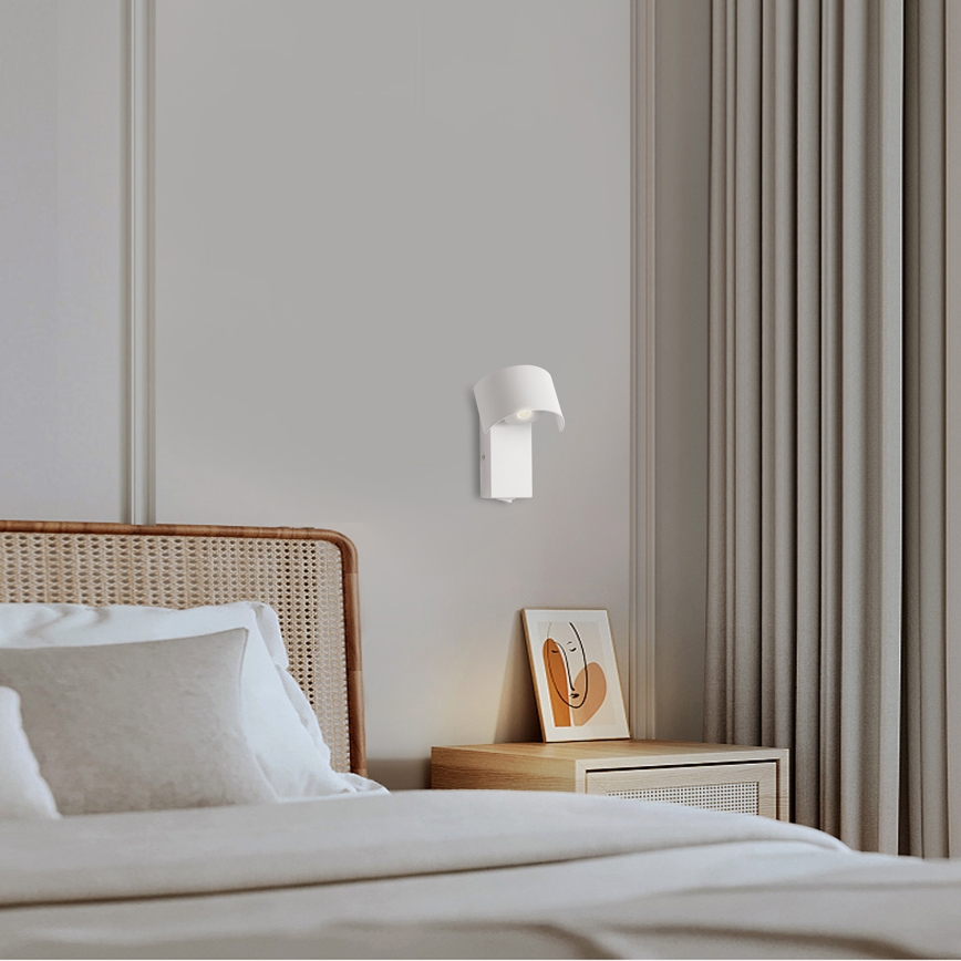 Brilagi - LED væglampe VASTO LED/3W/230V hvid