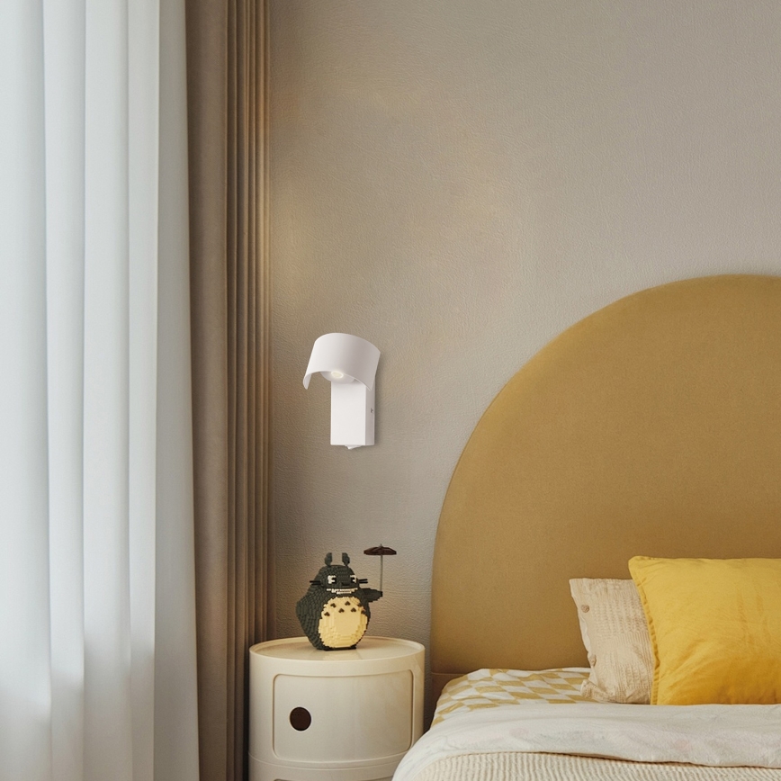 Brilagi - LED væglampe VASTO LED/3W/230V hvid