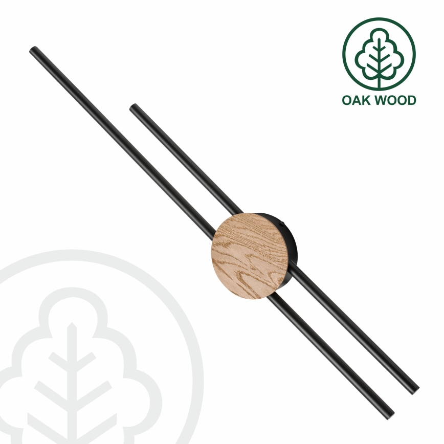 Brilagi - LED væglampe WOODY COLLINE LED/15W/230V 80 cm eg