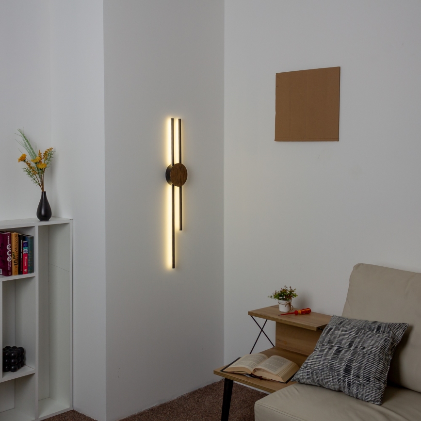 Brilagi - LED væglampe WOODY COLLINE LED/15W/230V 80 cm eg