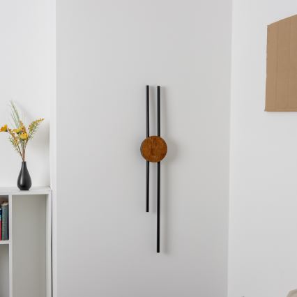 Brilagi - LED væglampe WOODY COLLINE LED/15W/230V 80 cm eg kirsebær